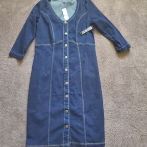 Denim dress